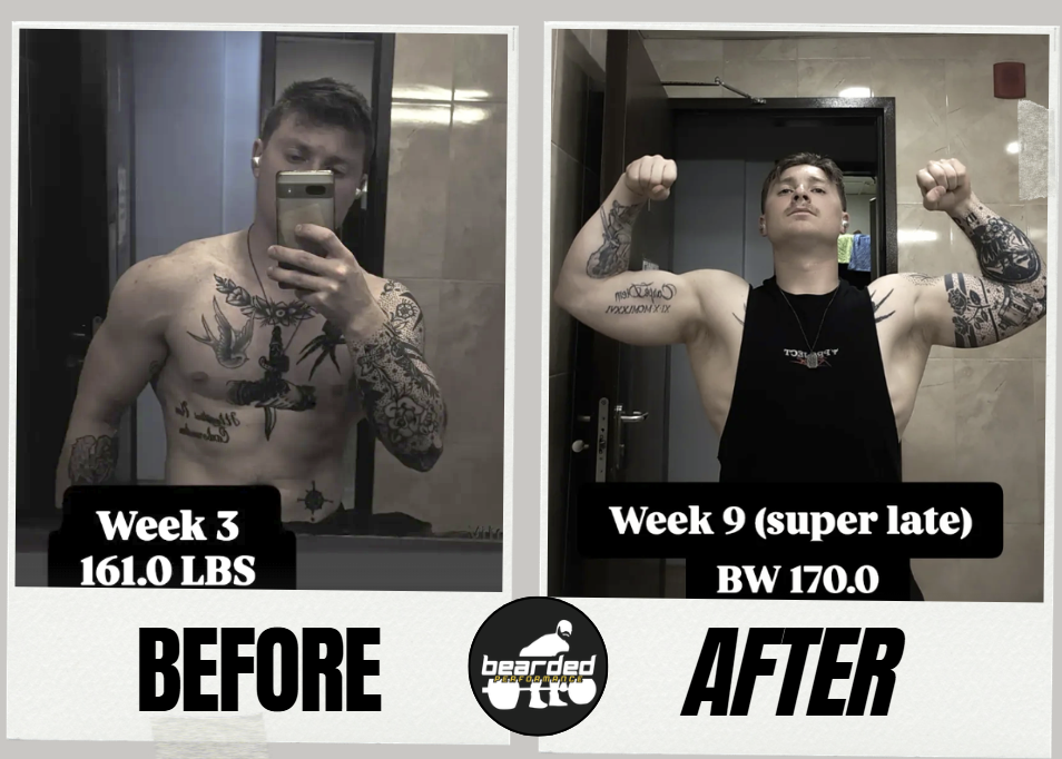 Jake Sheppard before and after transformation