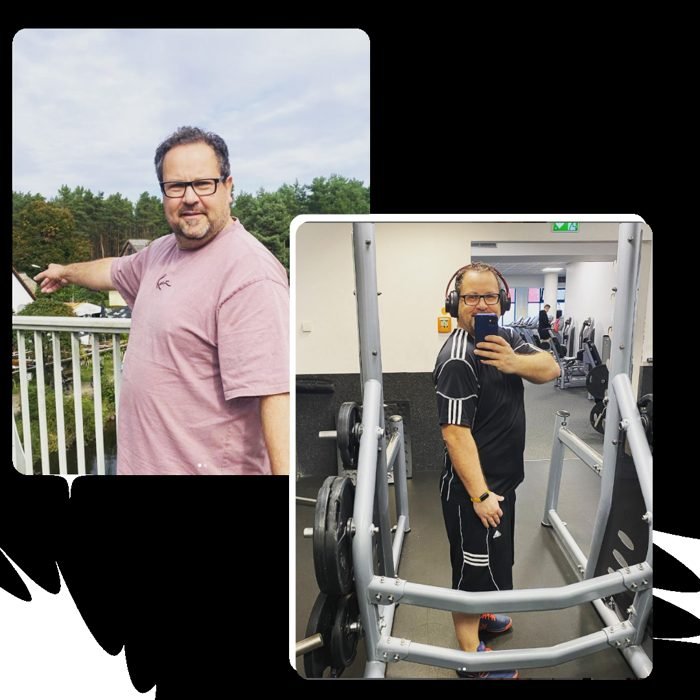 Ralf Dirttert before and after transformation
