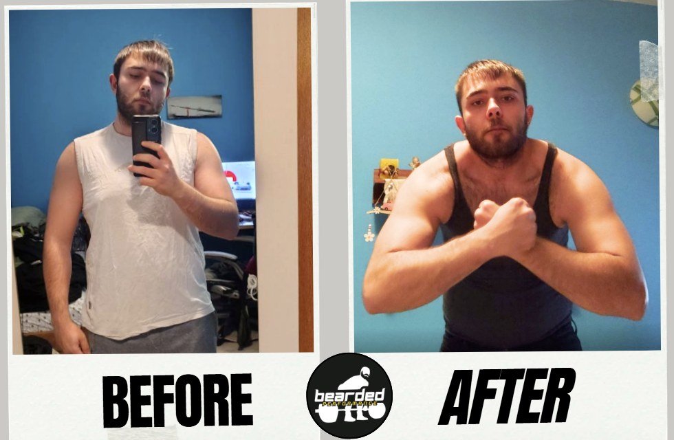 Tomislav Vampatich before and after transformation