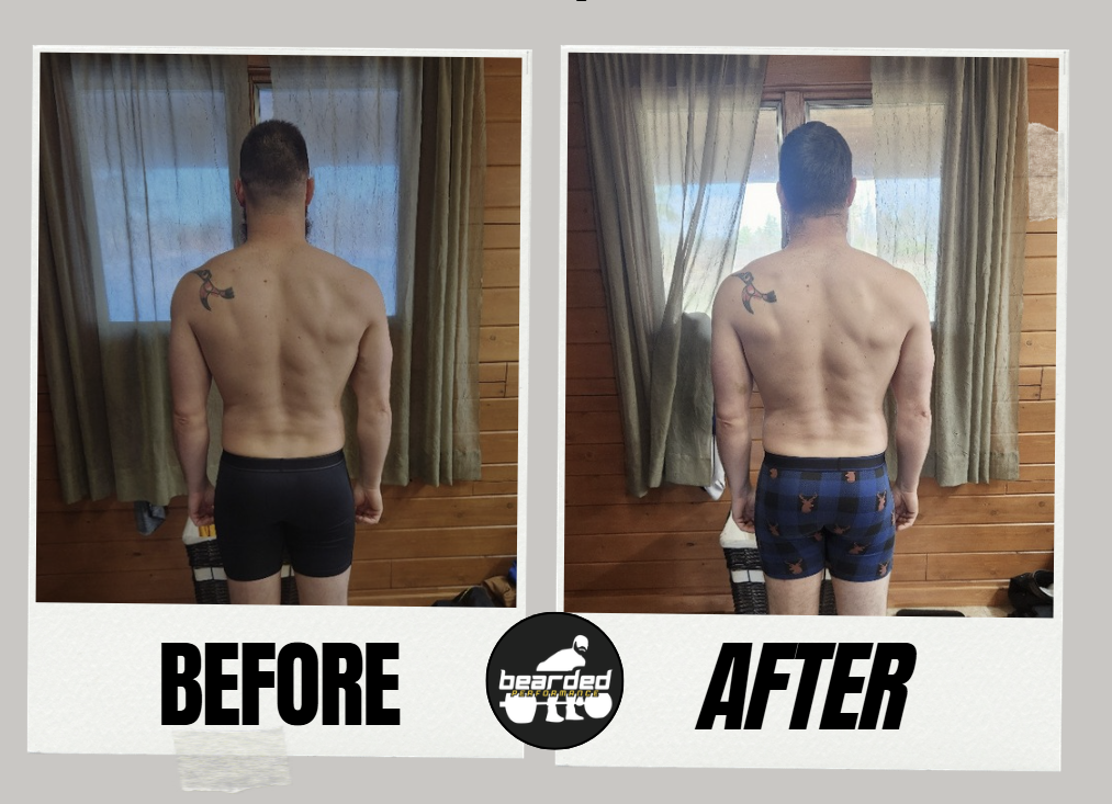 Wally Archer before and after transformation